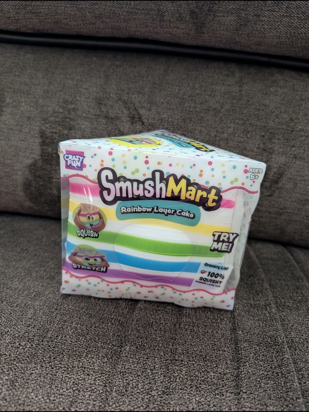 Rainbow Layer Cake Squishy
